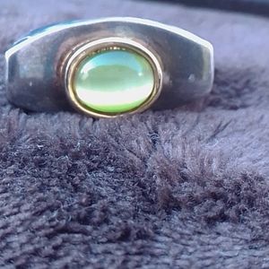 New Perdiot 14kt.Gold /Sterling Silver Ring!